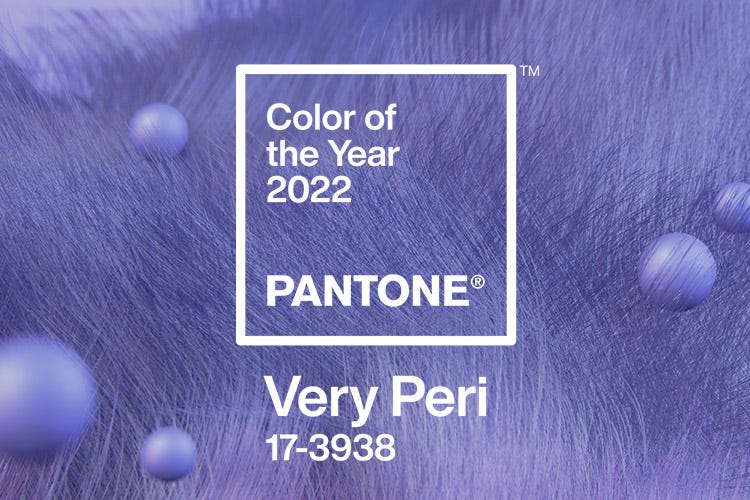 Introducing Very Peri, Pantone’s 2022 Color of the Year!