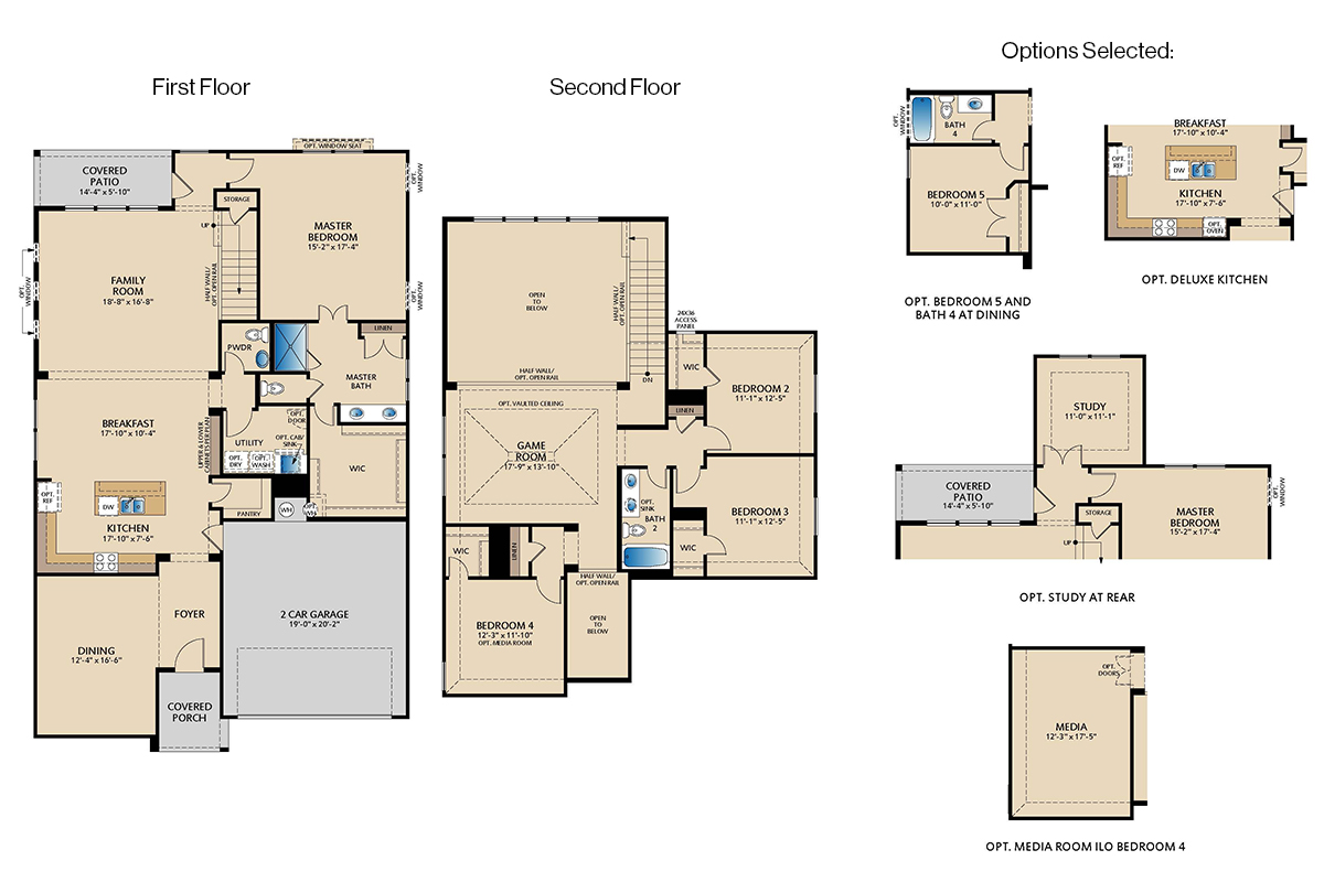14534 Lovelace Street - Coppell Floor Plan