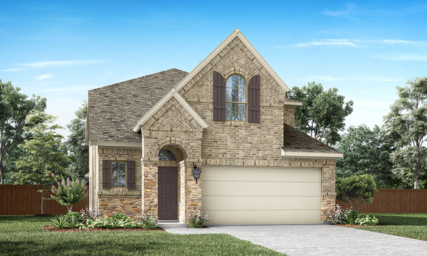 Fairmont Elevation C. Fairmont floor plan by Pacesetter Homes showing first- and second-floor layouts with a first-floor primary bedroom and bath, open family room, kitchen and dining area, study, powder bath, covered patio, two-car garage, and an upstairs game room with secondary bedrooms, plus options for extended covered patio, deluxe kitchen, deluxe primary bath, media room, optional fourth bedroom and bath, optional upstairs study, and optional third-car garage.