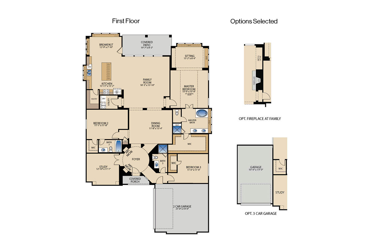 Sandstone S Floor Plan