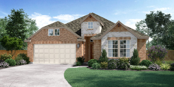 Frisco Elevation B. Frisco floor plan by Pacesetter Homes showing a one-story layout with primary bedroom and primary bath, open family room, kitchen with island and pantry, dining area, private study, utility room, Bedrooms 2 and 3 with a shared bathroom, covered patio, and a 2-car garage, plus optional features including deluxe primary bath, window seat at primary bedroom and dining, powder bath at hall, deluxe kitchen, and an optional second-floor plan with game room, Bedroom 4, and Bath 3.