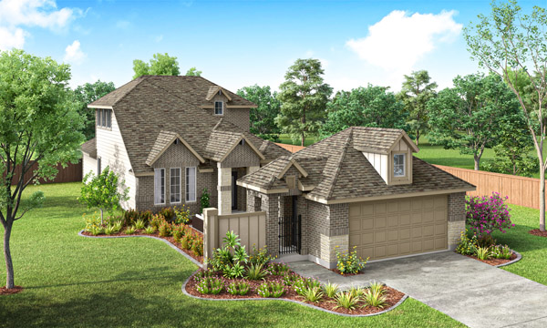 Majestic Elevation F Standard. Majestic floor plan by Pacesetter Homes showing first‑ and second‑floor layouts with a first‑floor primary bedroom suite, open kitchen with island and breakfast area, private study, foyer and porch entry, and a second floor with an upstairs game room and additional bedrooms and bathrooms; option callouts include an optional box‑out window, optional deluxe primary bath layout, optional fireplace, and an optional deluxe kitchen configuration.