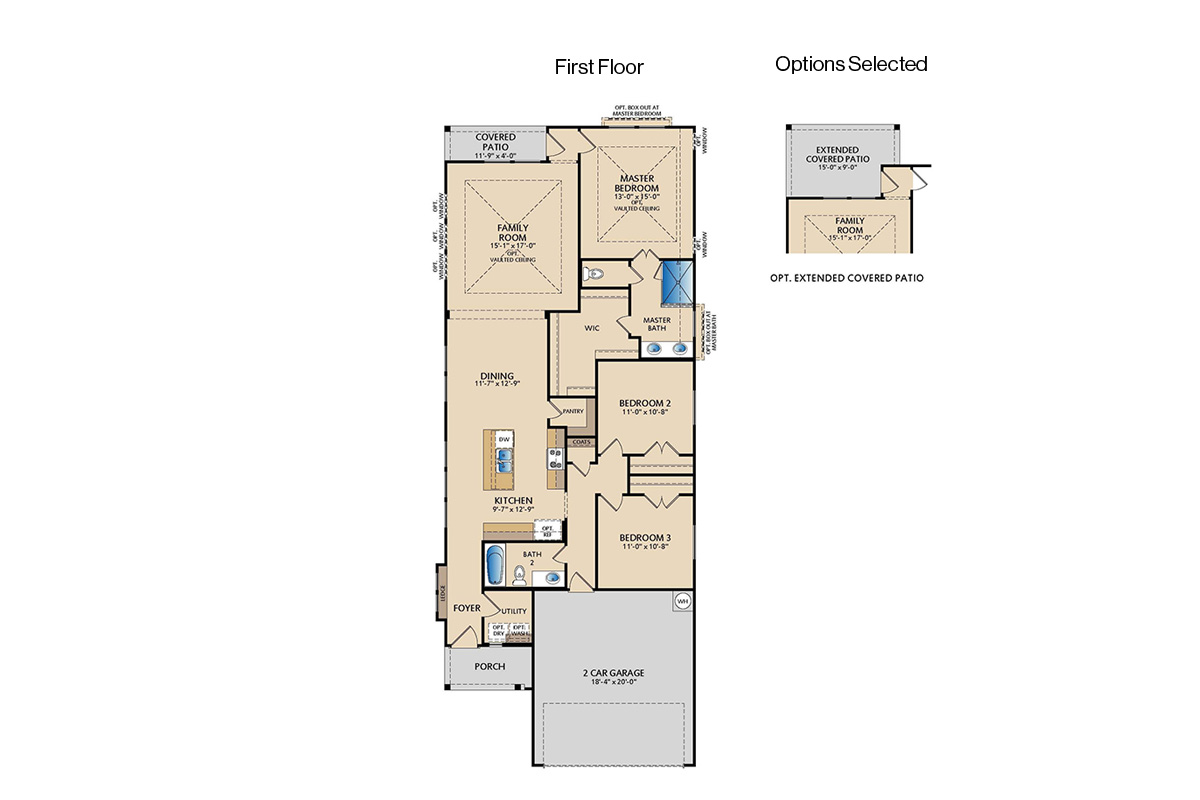 Meridian Floor Plan