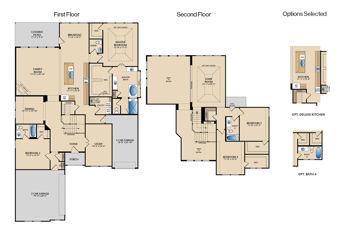 Bingham II floor plan drawing