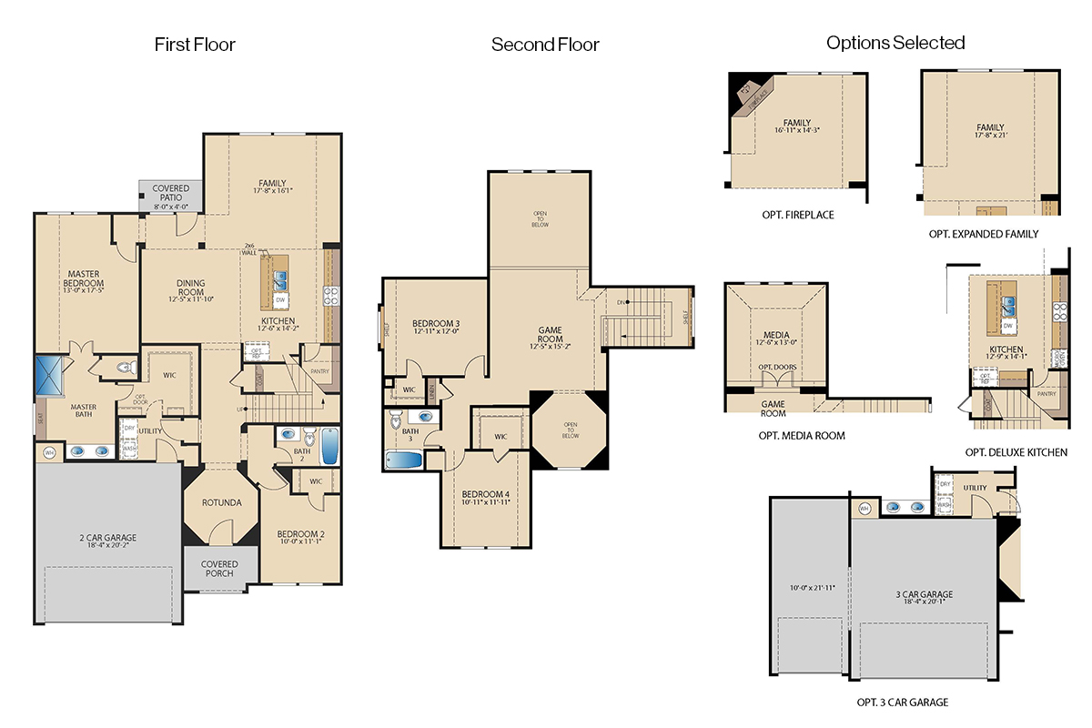 Grapevine floor plan drawing
